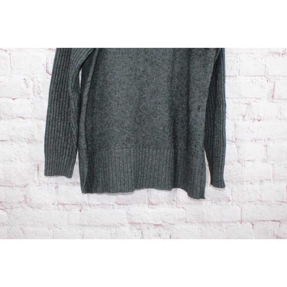LL Bean The Essential Sweater Turtleneck Charcoal Heather Size L - Picture 5 of 11